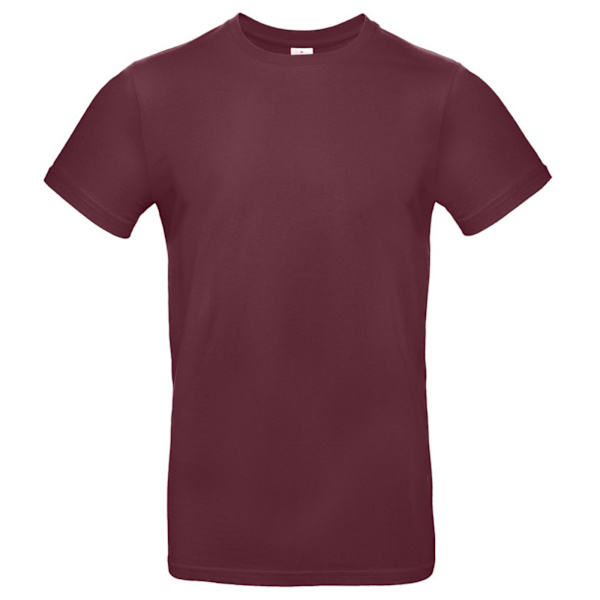 B&C Herr #E190 T-shirt 3XL Bourgogne Burgundy 3XL