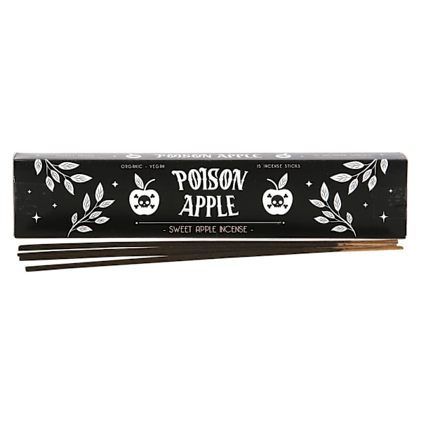 Something Different Poison Apple Sweet Apple Rökelsepinnar (Förpackning om 15) Black One Size