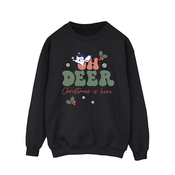 Disney Herr Bambi Oh Deer Sweatshirt 5XL Svart Black 5XL