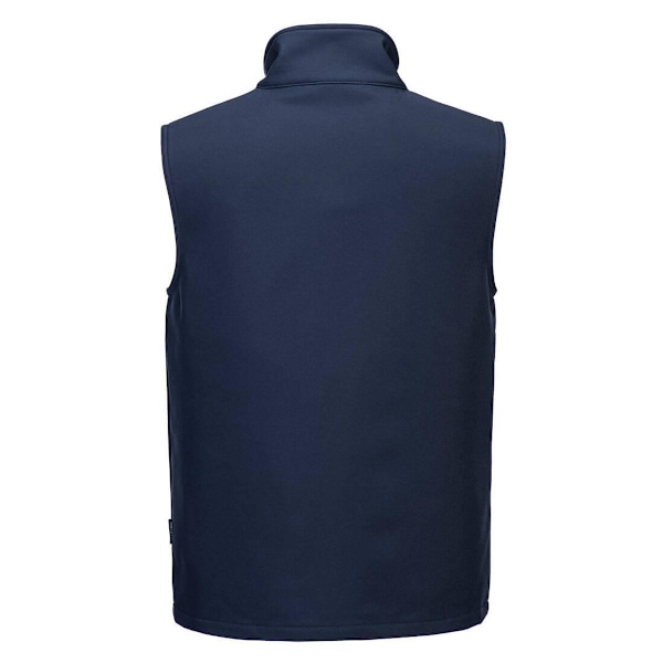 Portwest Unisex Vuxen Print and Promo Dubbellagers Softshell Navy M