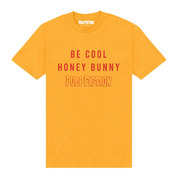 Pulp Fiction Unisex Vuxen Honey Bunny T-Shirt M Guld Gold M