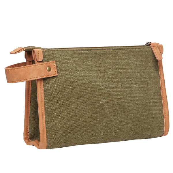 Vinga Bosler Canvas Återvunnen Necessär One Size Grön Green One Size
