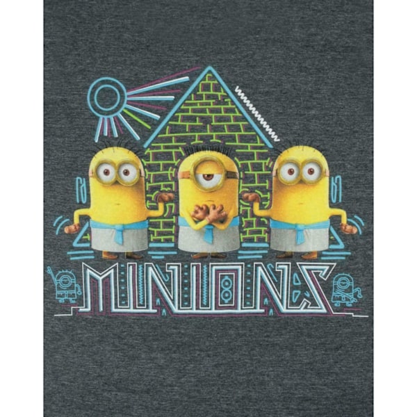 Minions Dam/Dam T-shirt Egyptisk M Kol Charcoal M