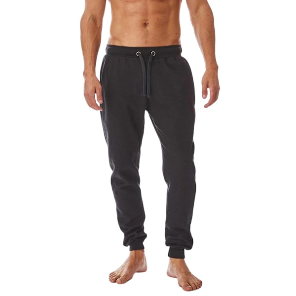 Iron Mountain Herr Joggingbyxor med Mudd vid Ankeln S R Charcoal Grå Charcoal Grey S R