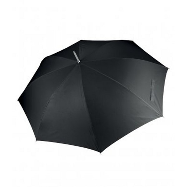 Kimood Automatisk öppnande transparent kupolparaply One Size Bla Black One Size