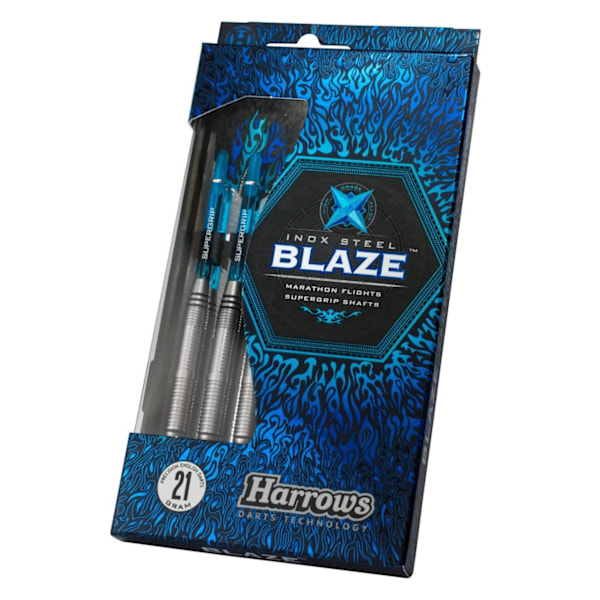 Harrows Blaze Ståldartpilar (3-pack) One Size Silver/Svart Silver/Black One Size