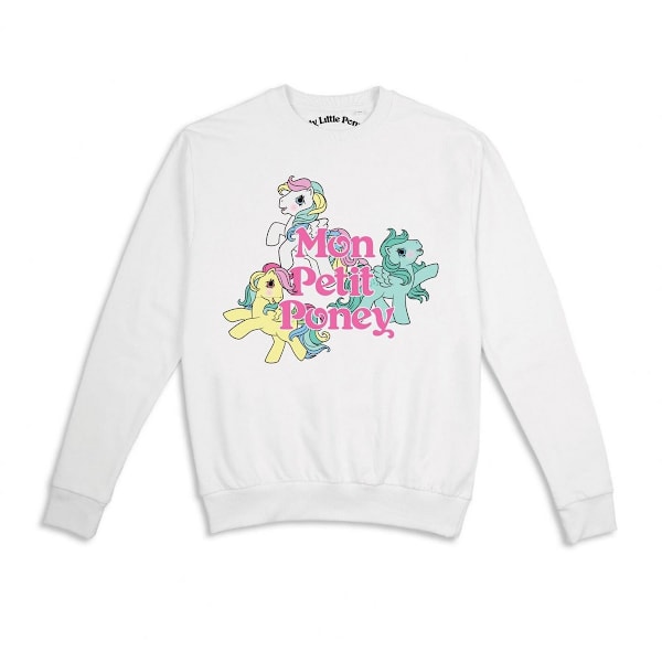 My Little Pony Dam/Dam Mon Petit Poney Sweatshirt S Vit White S