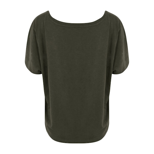 Ecologie Dam/Kvinnor Daintree EcoViscose Cropped T-Shirt L Fe Fern Green L