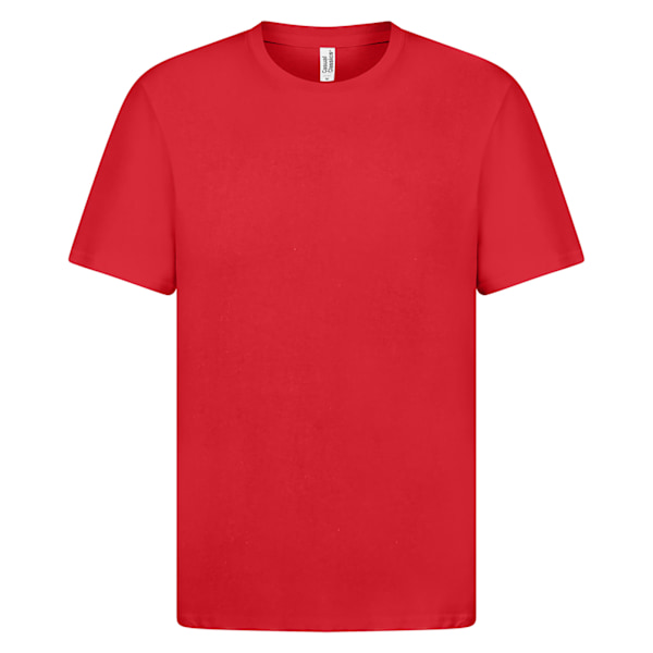 Casual Classics Herr Premium Ringspun Tee 2XL Röd Red 2XL