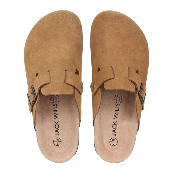 Jack Wills Mule-sandaler i läder för damer 7 UK Tan Tan 7 UK