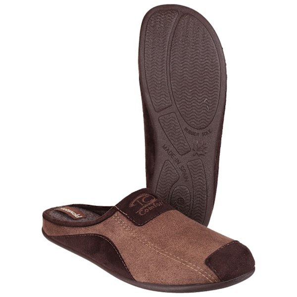 Cotswold herr Westwell Slip On Mule Slippers 8 UK Brun Brown 8 UK
