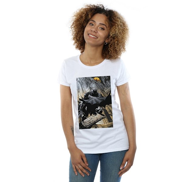 DC Comics Dam/Kvinnor Batman Night Gotham City Bomull T-shirt White L