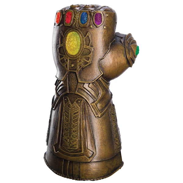Avengers Infinity War Unisex Vuxen Deluxe Gauntlet Kostym Tillbehör Gold One Size