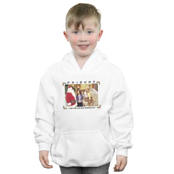 Friends Boys I Am The Holiday Armadillo Hoodie 9-11 Years White White 9-11 Years