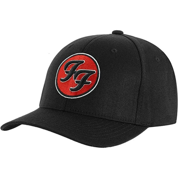 Foo Fighters Unisex Adult Logo Baseball Cap One Size Svart Black One Size