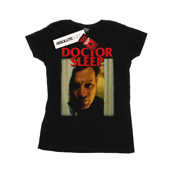 Doctor Sleep Dam/Kvinnor Danny Door Bomull T-shirt L Svart Black L