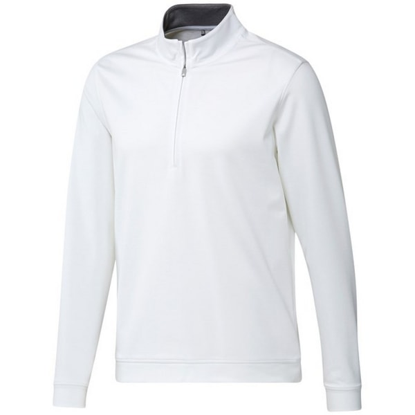 Adidas herr Quarter Zip Sweatshirt XL vit White XL