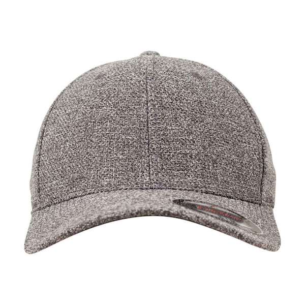 Flexfit Melange Cap S-M Mörkgråmelerad Dark Heather Grey S-M