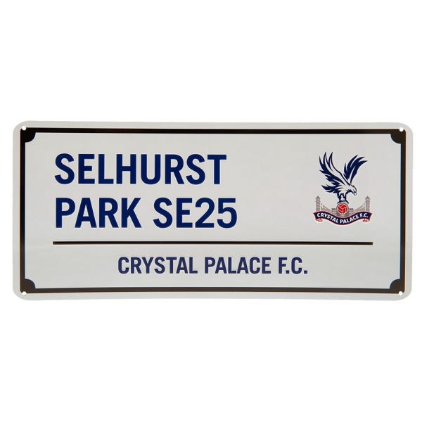 Crystal Palace FC Selhurst Park SE25 Plaque One Size Vit/Blå White/Blue One Size
