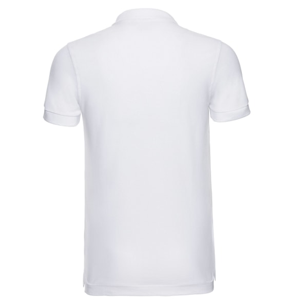 Russell Herrkläder Enfärgad Stretch Poloskjorta L Vit White L