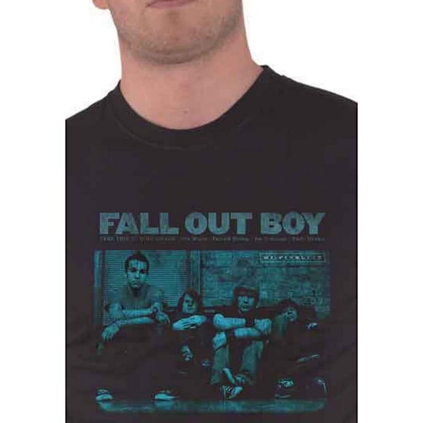 Fall Out Boy Unisex Adult Take This To Your Grave T-Shirt M Bla Black M