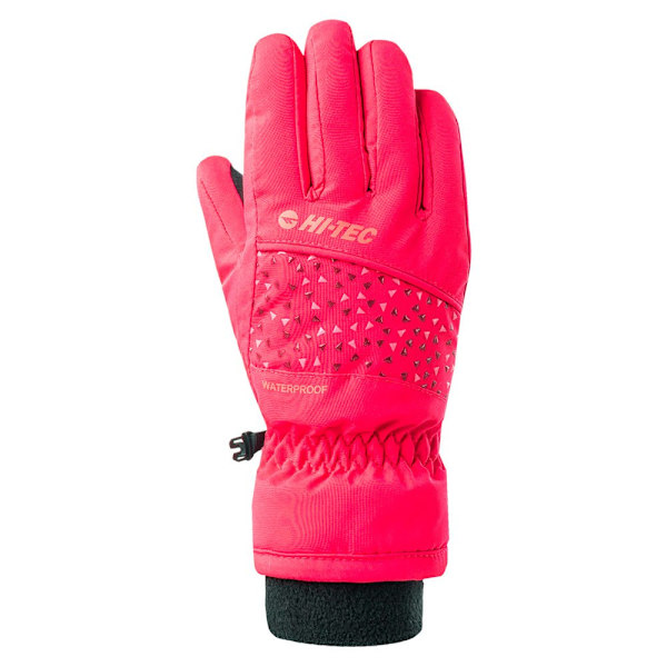 Hi-Tec Barn/Barn Flam Skidhandskar S-M Rosa Röd/Beet Röd Rose Red/Beet Red S-M