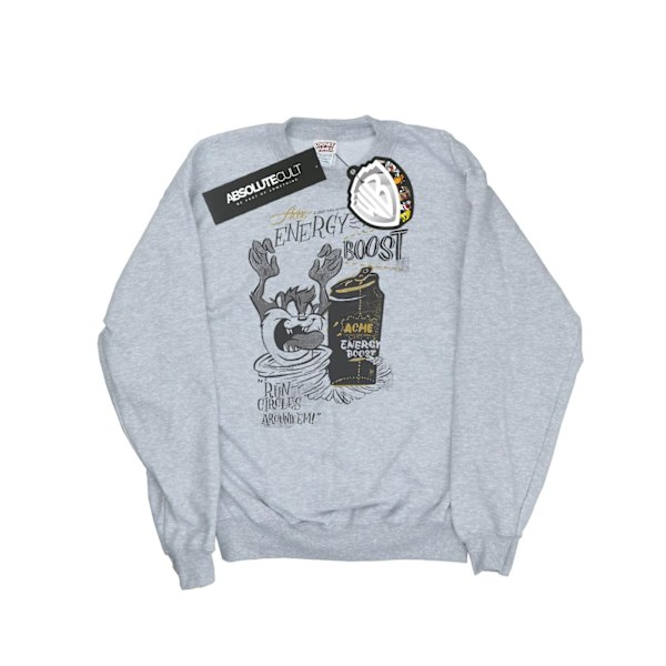 Looney Tunes Herr Taz Energy Boost Sweatshirt L Sports Grey Sports Grey L