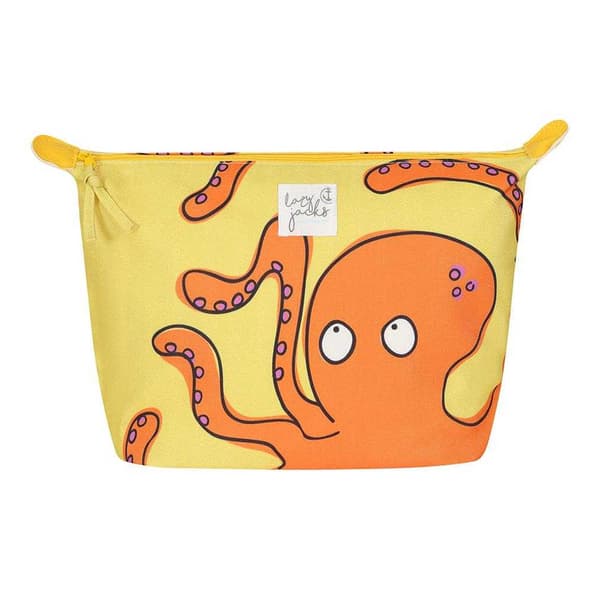 Lazy Jacks Octopus Sminkväska One Size Gul Yellow One Size