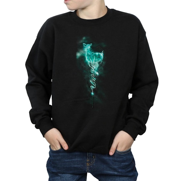 Harry Potter Boys Severus Snape Always Mist Sweatshirt 12-13 år Black 12-13 Years