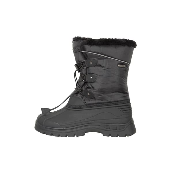 Mountain Warehouse Whistler Adaptive Snow Boots för barn Black 4 UK