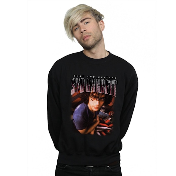 Syd Barrett Herr Dust And Guitars Homage Sweatshirt 3XL Svart Black 3XL