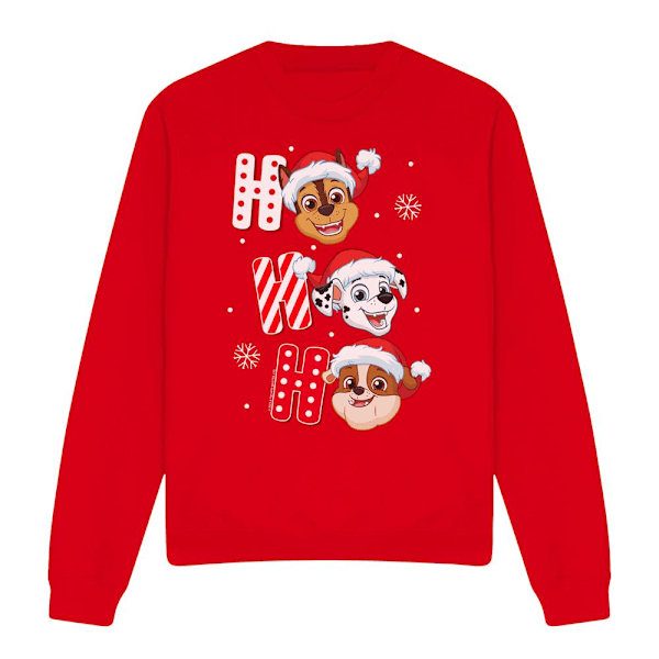 Paw Patrol Unisex Vuxen Tomteluva Jul Tröja L Röd Red L