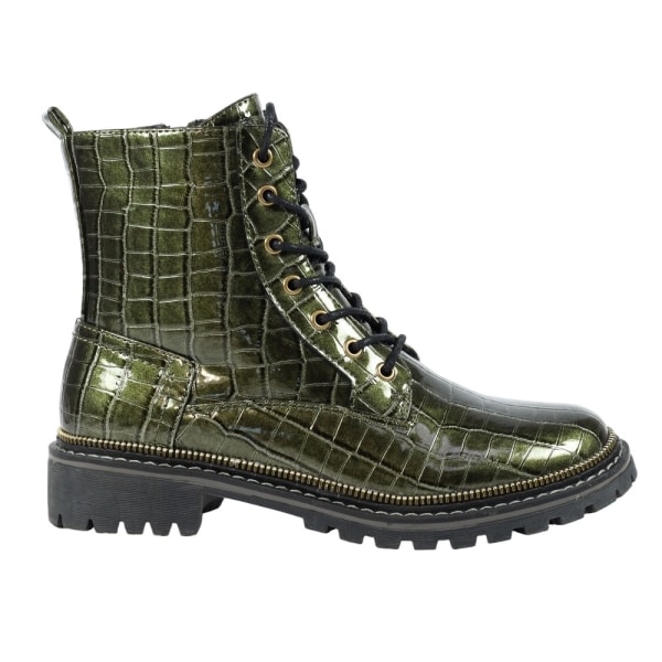 Lunar Dam/Dam Regan Croc Ankel Boots 5 UK Green Green 5 UK