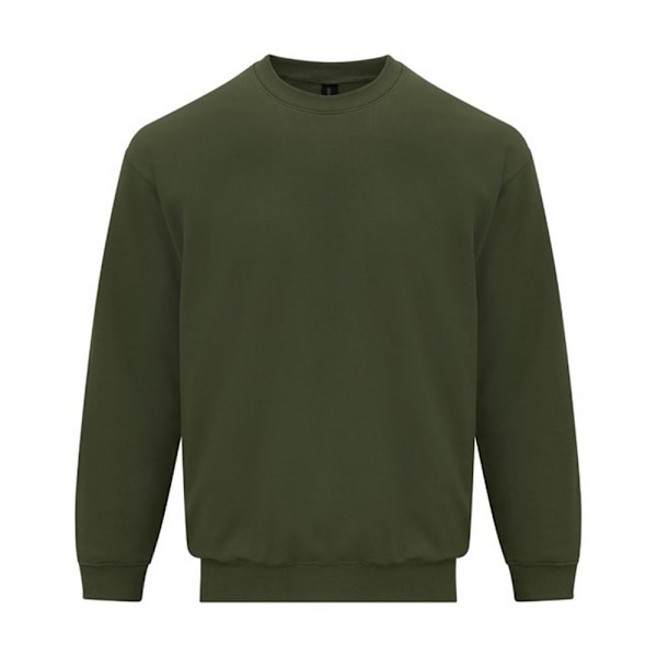 Gildan Unisex Adult Softstyle Fleece Midweight Sweatshirt L Mil Military Green L