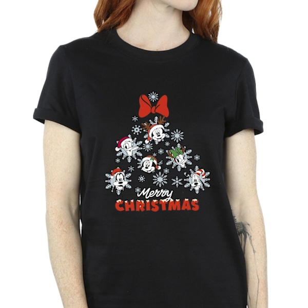 Disney Dam/Damer Mickey Mouse Och Vänner Julgran Co Black 3XL
