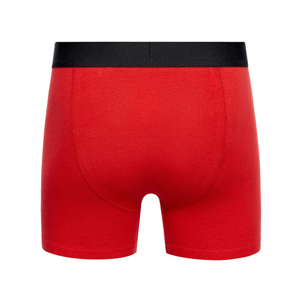 Duck and Cover Fiery Boxer Shorts för män (3-pack) M Gul/Röd Yellow/Red/Black M