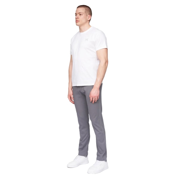 Henleys Herr Chinos 32S Grå Grey 32S