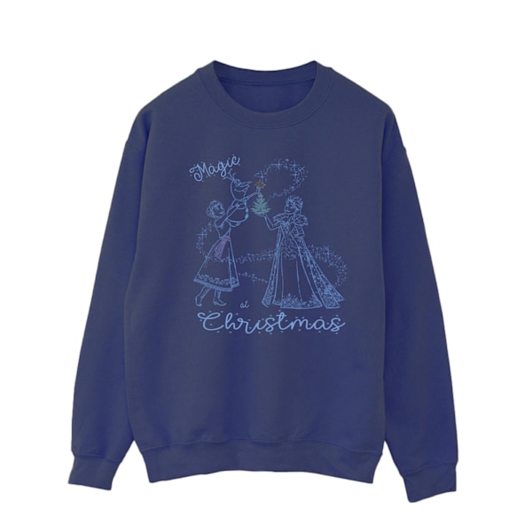 Disney Herr Frozen Magic Jultröja XL Marinblå Navy Blue XL