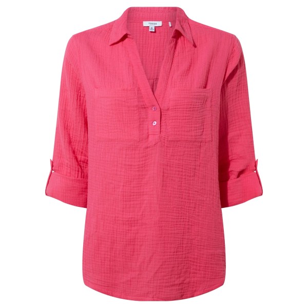 TOG24 Dam/Dam Cruise Långärmad Blus 12 UK Hibiscus P Hibiscus Pink 12 UK