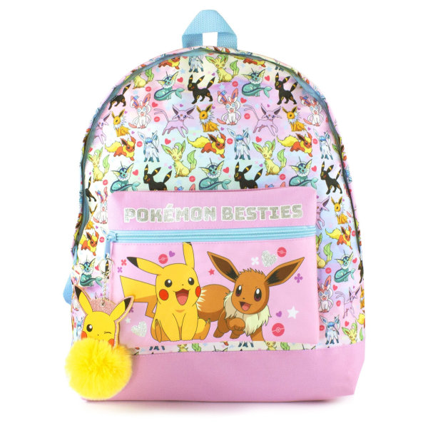 Pokemon Girls Besties Glitter Pikachu Ryggsäck One Size Multico Multicoloured Print One Size