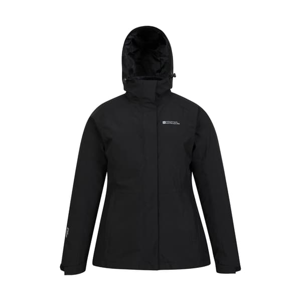 Mountain Warehouse Dam/Dam Alaskan 3 i 1 Vadderad Jacka 2 Black 22 UK