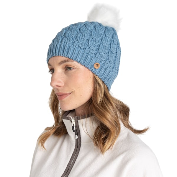 Craghoppers Niamh Beanie för Kvinnor/Dam i Storlek S-M, Ljus Denim Light Denim S-M