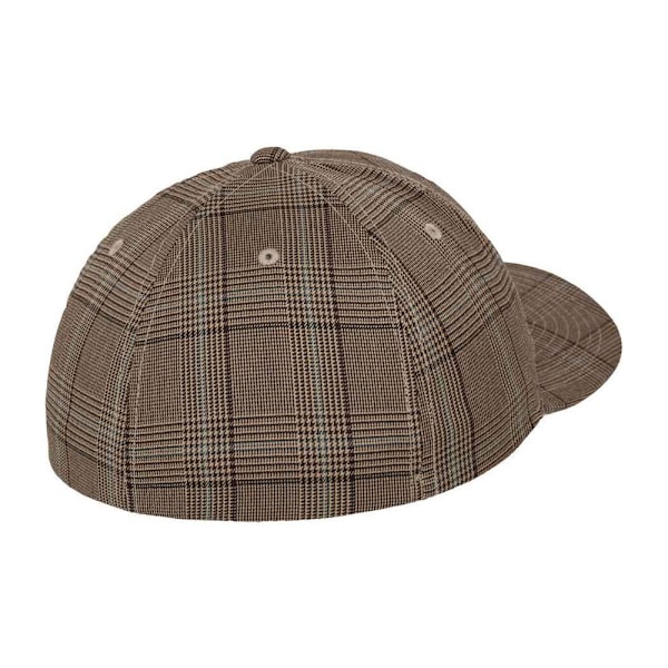 Flexfit Glen Rutig Baseballkeps L-XL Brun/Khaki Brown/Khaki L-XL