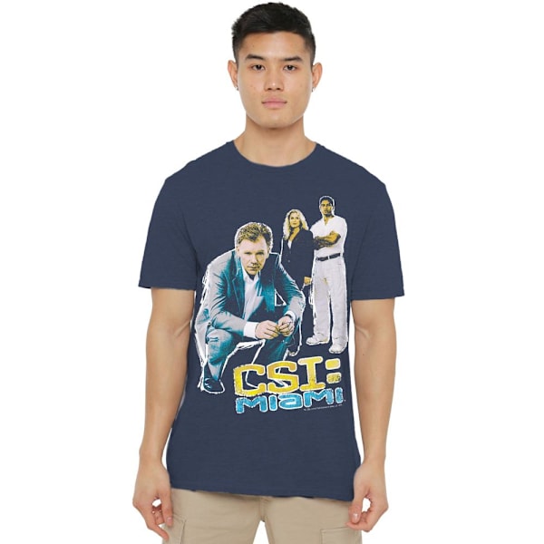 CSI: Miami Unisex Vuxen In Perspective T-Shirt M Marinblå Navy M