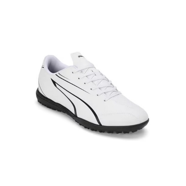 Puma Vitoria TT Fotbollsskor för Pojkar Storlek 12 UK Vit/Svart White/Black 12 UK Child