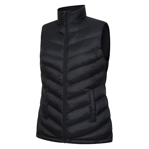 Mountain Warehouse Dam Gilet med Fuskäl, Seasons, Dam Black 14 UK