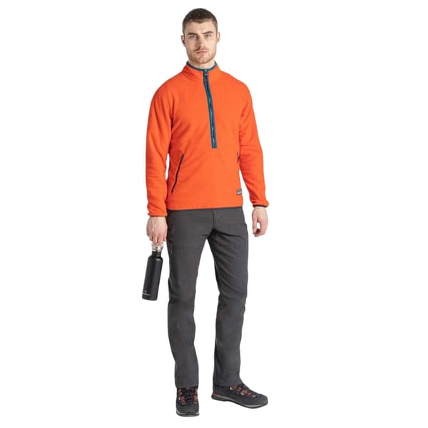 Craghoppers Herr Mock Neck Regular Sweatshirt M Macaw Red Macaw Red M