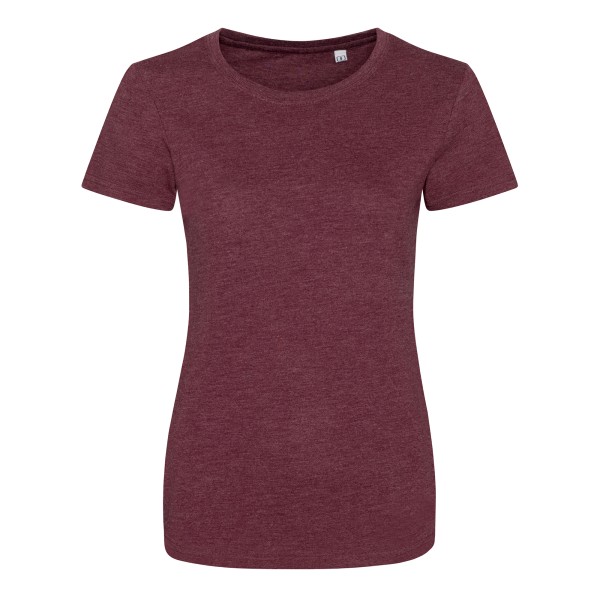 AWDis Dam/Ladies Girlie Tri-Blend T-shirt XS Heather Burgund Heather Burgundy XS