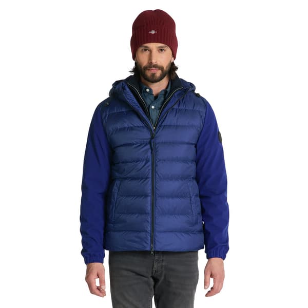 Gant Herr Vadderad Regular Soft Shell Jacka M Marinblå Navy M