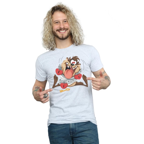 Looney Tunes Herr Taz Alla hjärtans dag Madly In Love T-shirt S S Sports Grey S